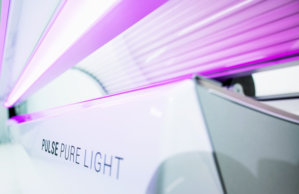 Pulse Pure Light branding and LED accent lighting